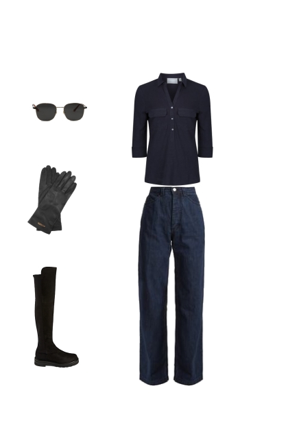  A Woman police officer - Combinazione di moda