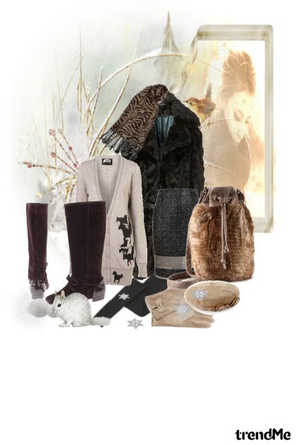 winter embrace- Fashion set
