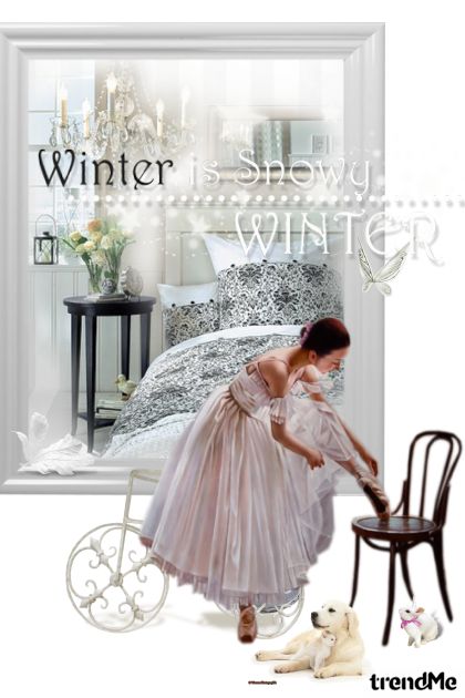 snowy winter- Fashion set