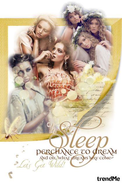 sleep to dream- Fashion set