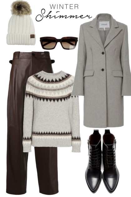 winter outfit 55- Модное сочетание