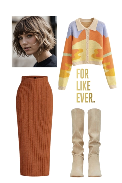 fall outfit1- Модное сочетание