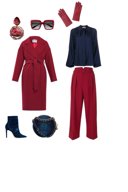 blue & red- Fashion set