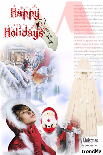 happy holidays- Fashion set