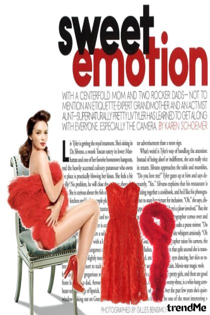 sweet emotion- Combinazione di moda