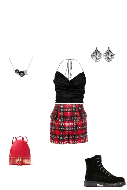 red and black- Fashion set