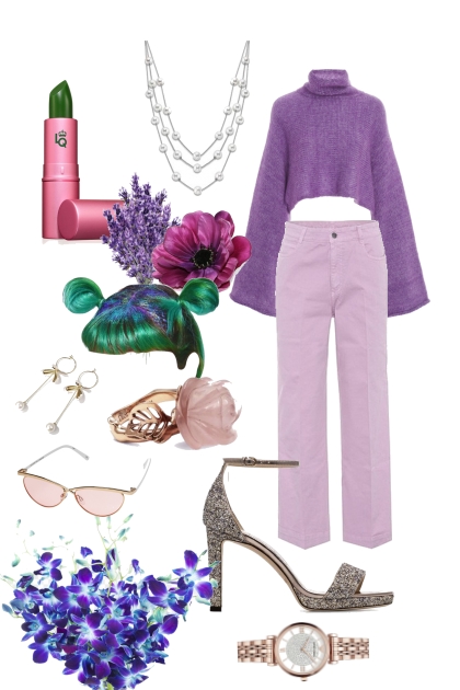 Lavender- Modekombination