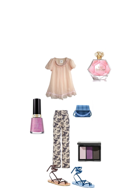 cute summer pink- Fashion set