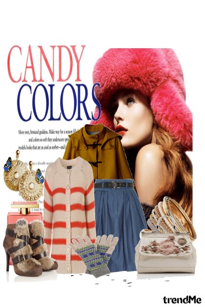 candy colors...- Combinazione di moda