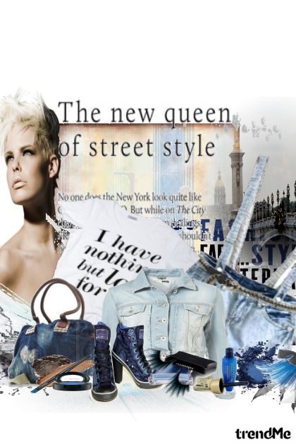 the new queen...- combinação de moda