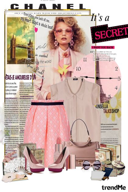 posao u ružičastom stilu♥- combinação de moda