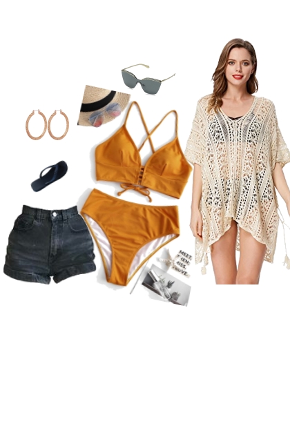 beach outfit - combinação de moda