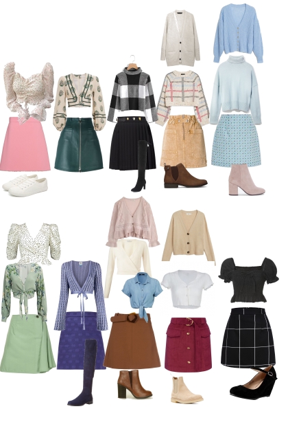 skirts- Modna kombinacija