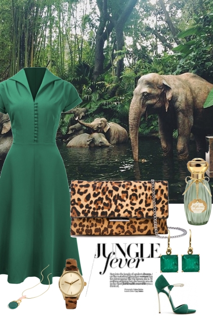 Jungle- combinação de moda