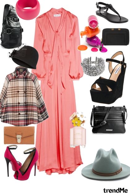 roze- Combinazione di moda