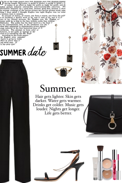 Summer Date Night- combinação de moda