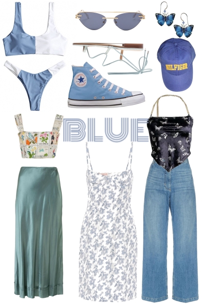Blue- Fashion set