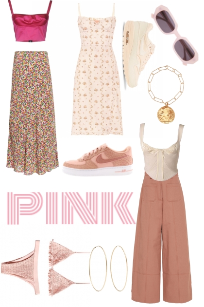 Pink- Modekombination