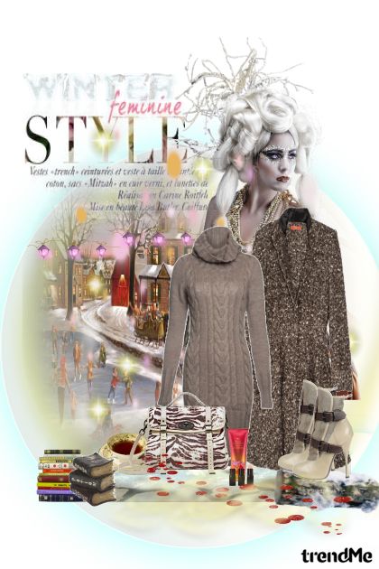 winter feminie style- Fashion set
