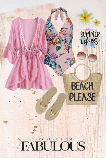 BEACH please- Combinazione di moda