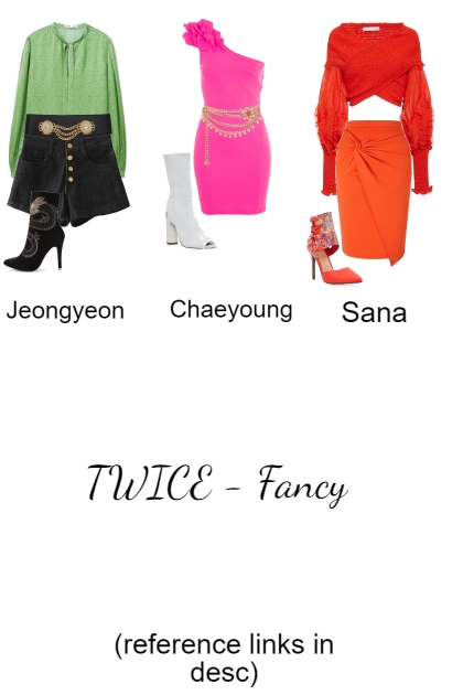 TWICE Jeongyeon, Chaeyoung, and Sana teasers