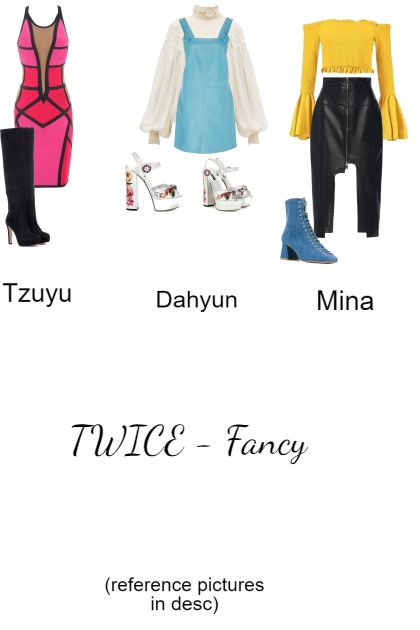 TWICE Tzuyu, Dahyun and Mina teasers - Модное сочетание