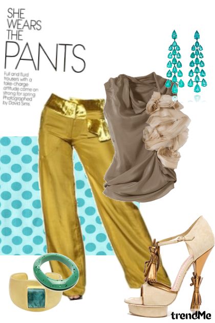 pants- Combinazione di moda