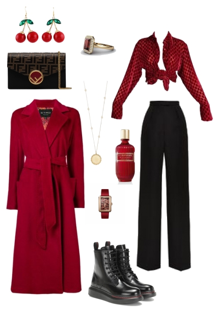 red obsessed 2- Fashion set