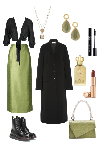 green lady- Fashion set