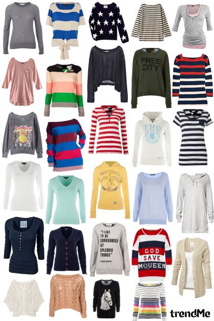 Camisetas- Combinazione di moda
