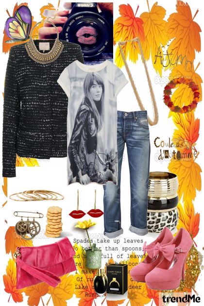 Color of autumn- Fashion set