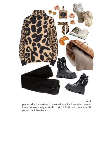 they say a leopard never changes its spots- Combinaciónde moda