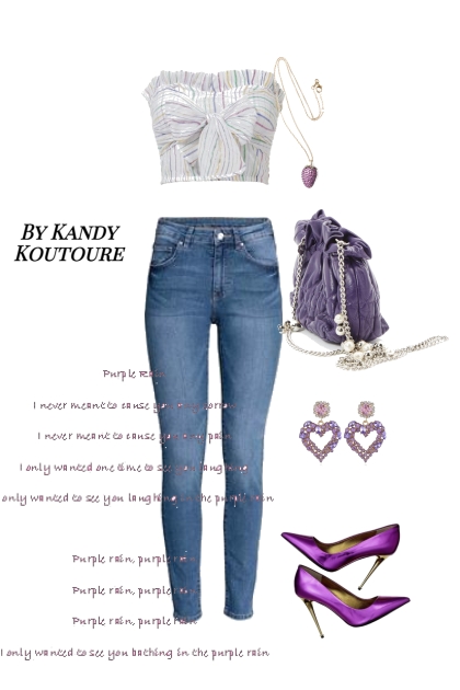 Pretty Purple- combinação de moda