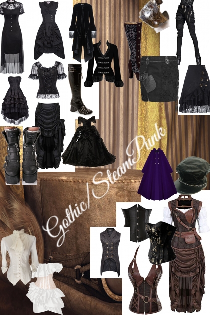 Gothic Steampunk- Combinaciónde moda