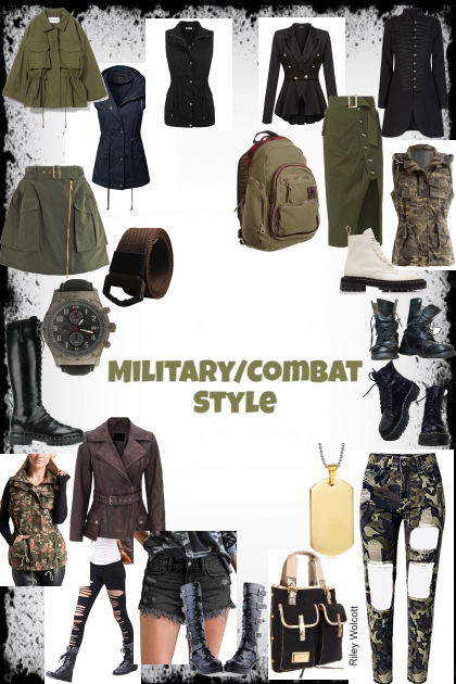 Military- Modna kombinacija