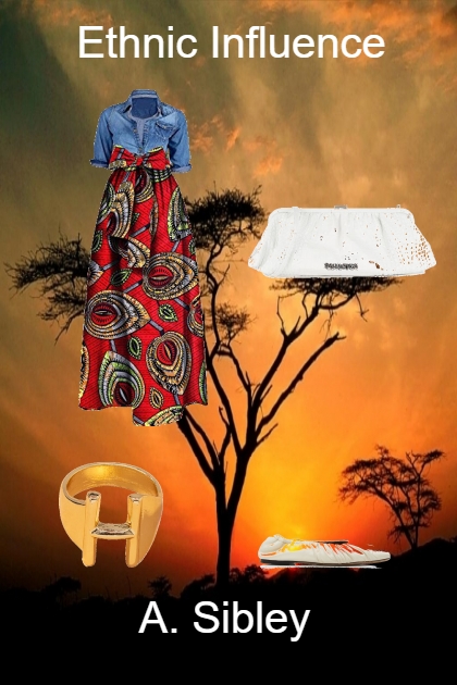 african- Combinazione di moda