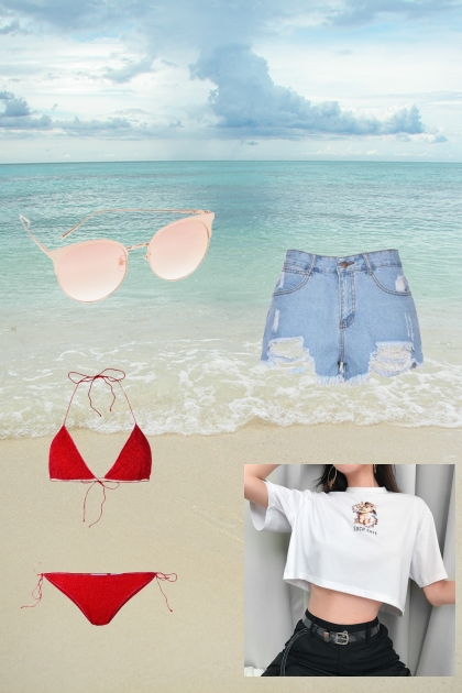 beach- Modna kombinacija