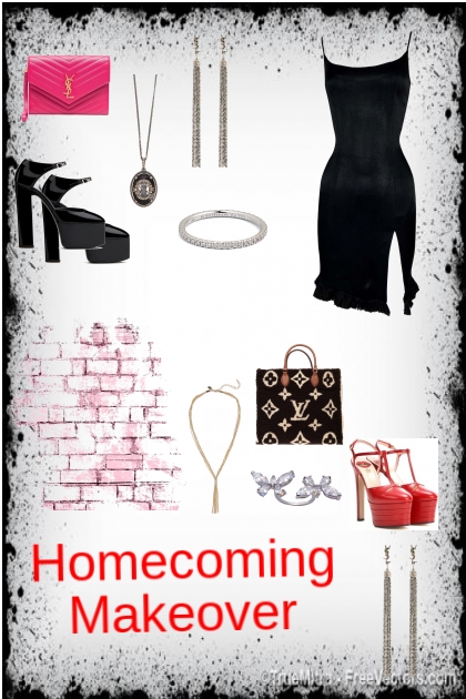 Homecoming makeover- Модное сочетание