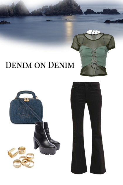 Denim on Denim- Combinaciónde moda