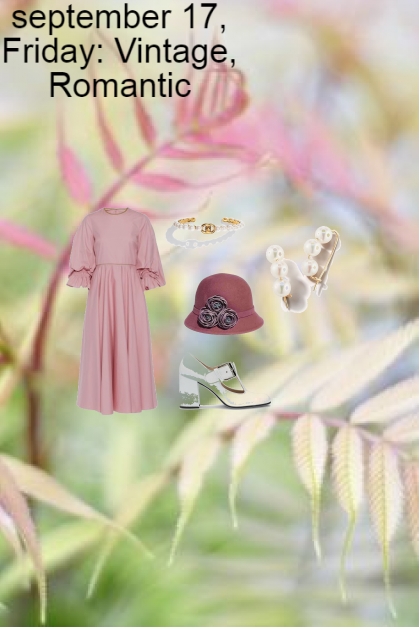 vintage romance- Fashion set