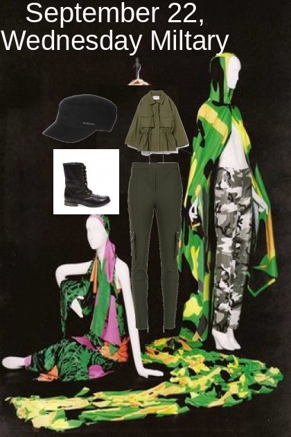 Military- Combinaciónde moda