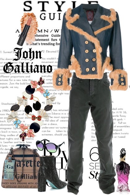 CS - 65 - John Galliano- Modekombination
