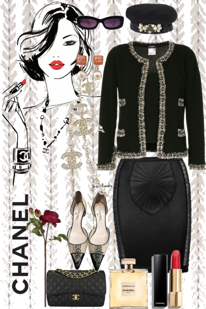 CS - 80 - Chanel- Fashion set