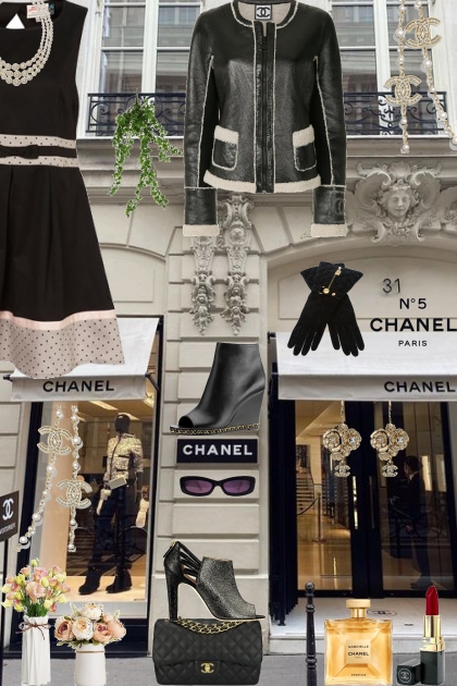 CS - 345 - chanel- Combinazione di moda