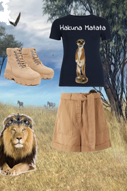 Lion King Outfit- Fashion set