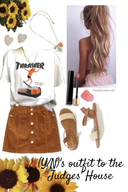 (Y/N)&#39;s outfit to the judges&#39; house- Модное сочетание