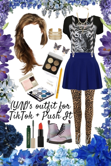 (Y/N)&#38;#39;s outfit for TikTok   Push It- Combinaciónde moda