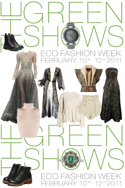 Go green - Combinaciónde moda