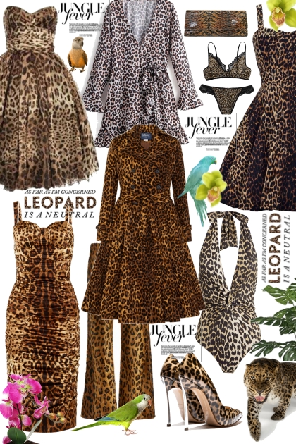 Leopard fever - Fashion set
