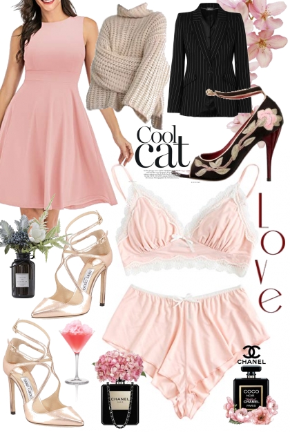 Sweet pink - Combinaciónde moda